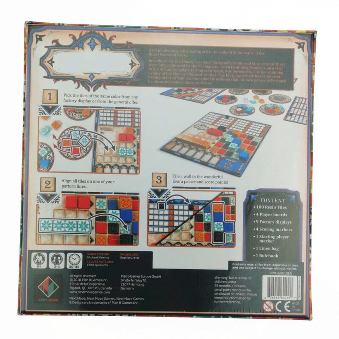 Original Azul Tile Master Board Game English Version