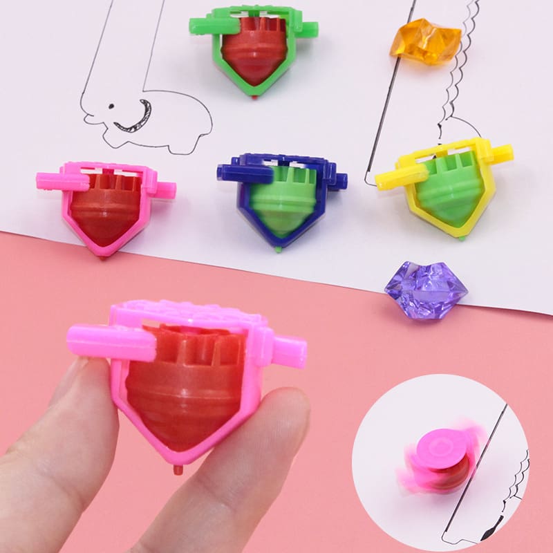 Novelty Whistle Gyro Spinning Top Toy for Gift