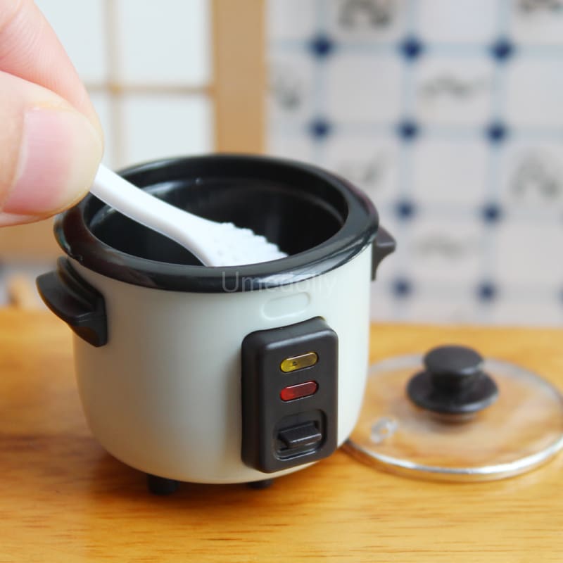 1/6 Scale Miniature Rice Cooker for Dollhouse Toy