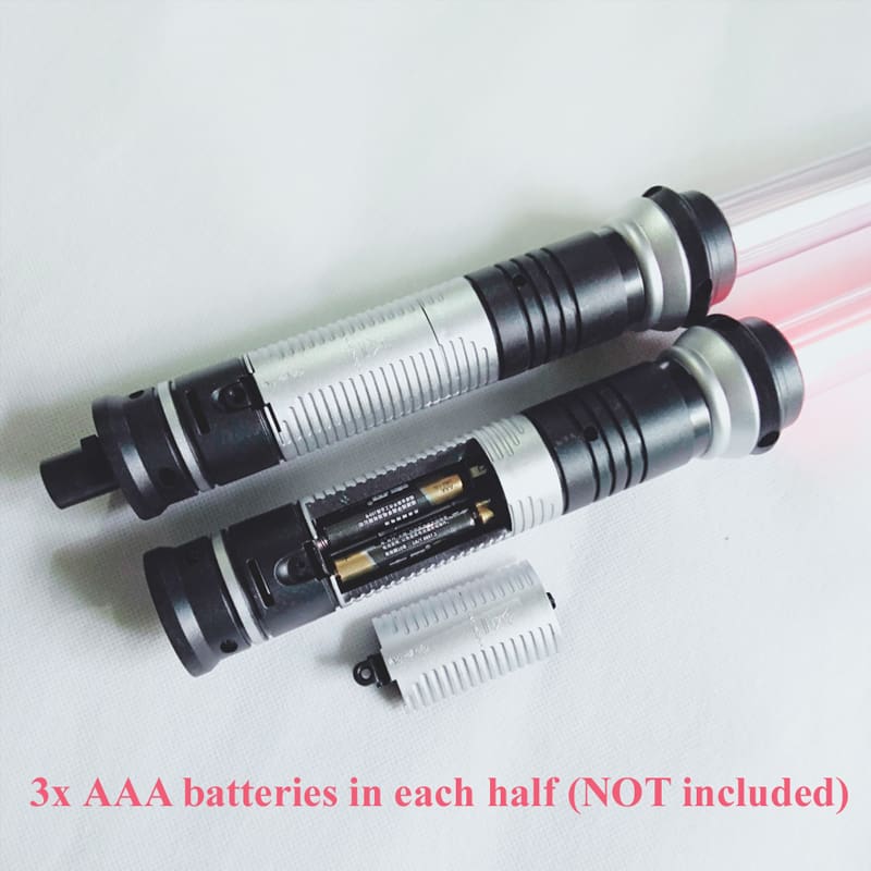 Flashing Lightsaber Double Sword Toys for Boy and Girls