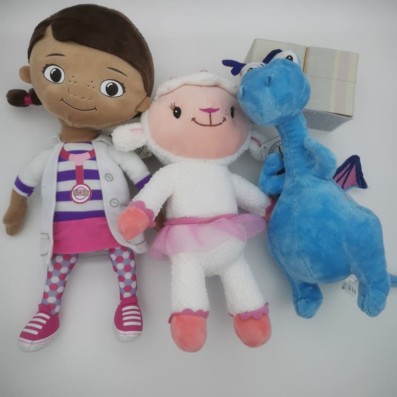 Soft Doc McStuffins Plush Toys for Kids