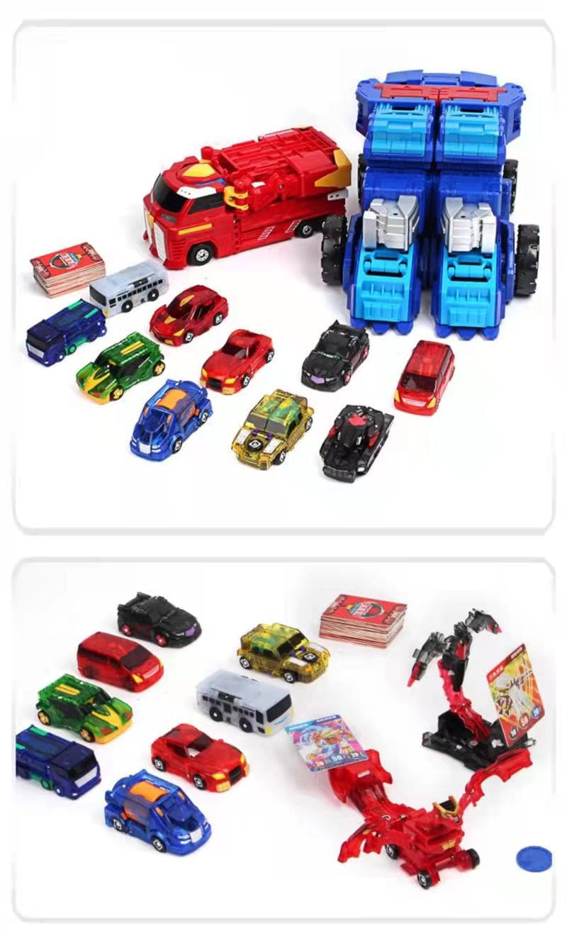 Turning Mecard Transformation Car Toys for Kids