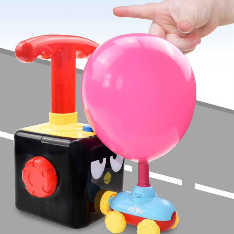 Funny Rocket Balloon Air Power Launcher Toy for Kids Gift