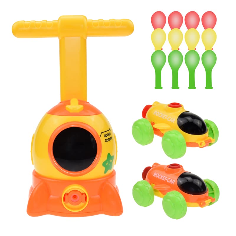 Funny Rocket Balloon Air Power Launcher Toy for Kids Gift