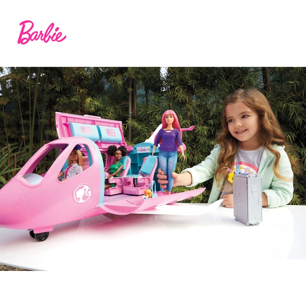 Barbie Dreamplane Pilot Playset Toy with Working Features Girls