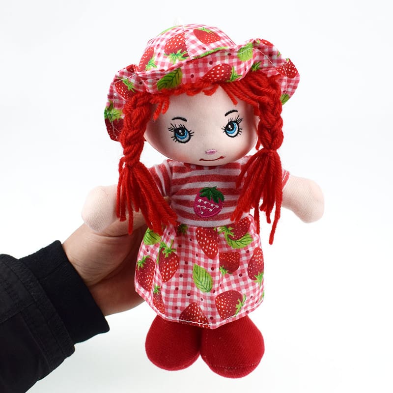 25cm Cute Cartoon Kawaii Rag Dolls Stuffed Toys for Girls