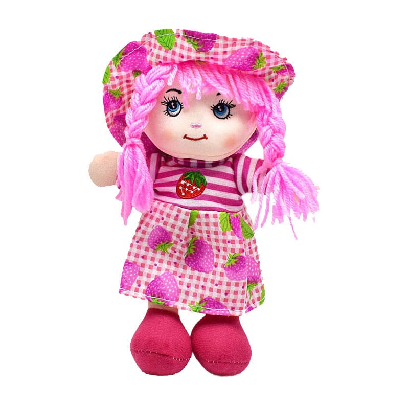 25cm Cute Cartoon Kawaii Rag Dolls Stuffed Toys for Girls