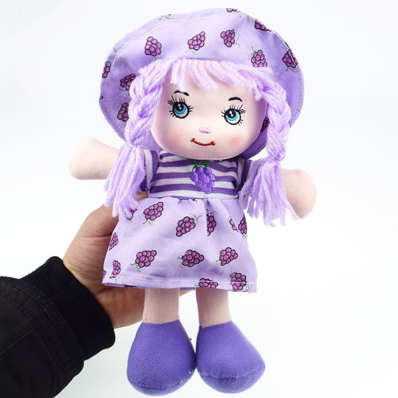 25cm Cute Cartoon Kawaii Rag Dolls Stuffed Toys for Girls