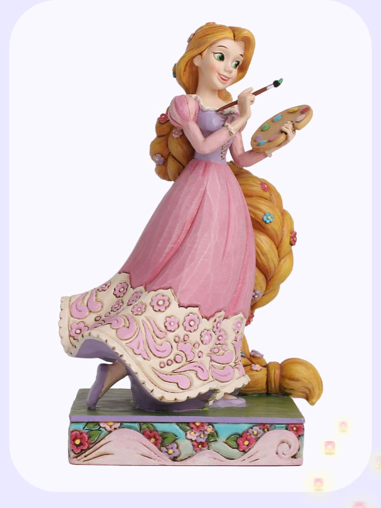 Genuine Disney Princess Rapunzel Anime Figure Toy