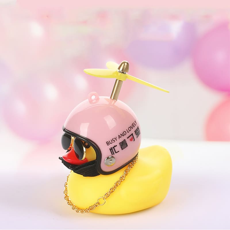 Cute Helmet Rubber Duck Toys for Kids