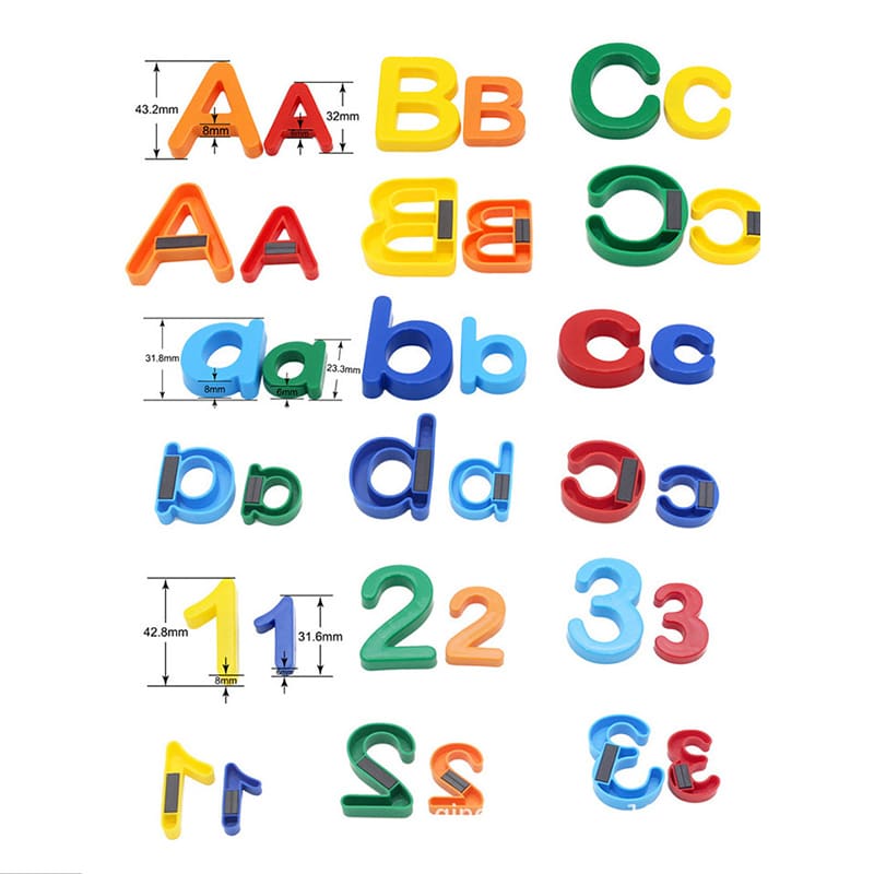 Magnetic Alphabet Letters for Toddlers Education