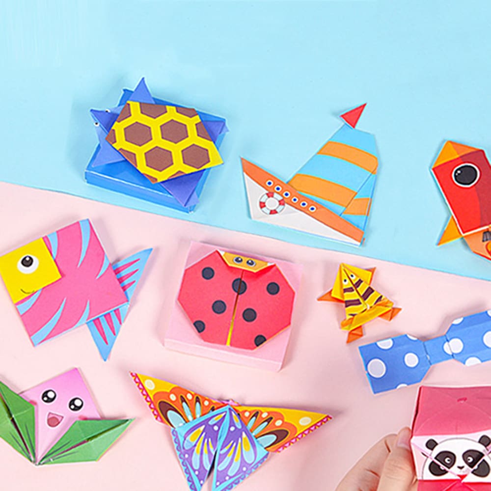 DIY Origami Handcraft Paper Art Toys for Kids