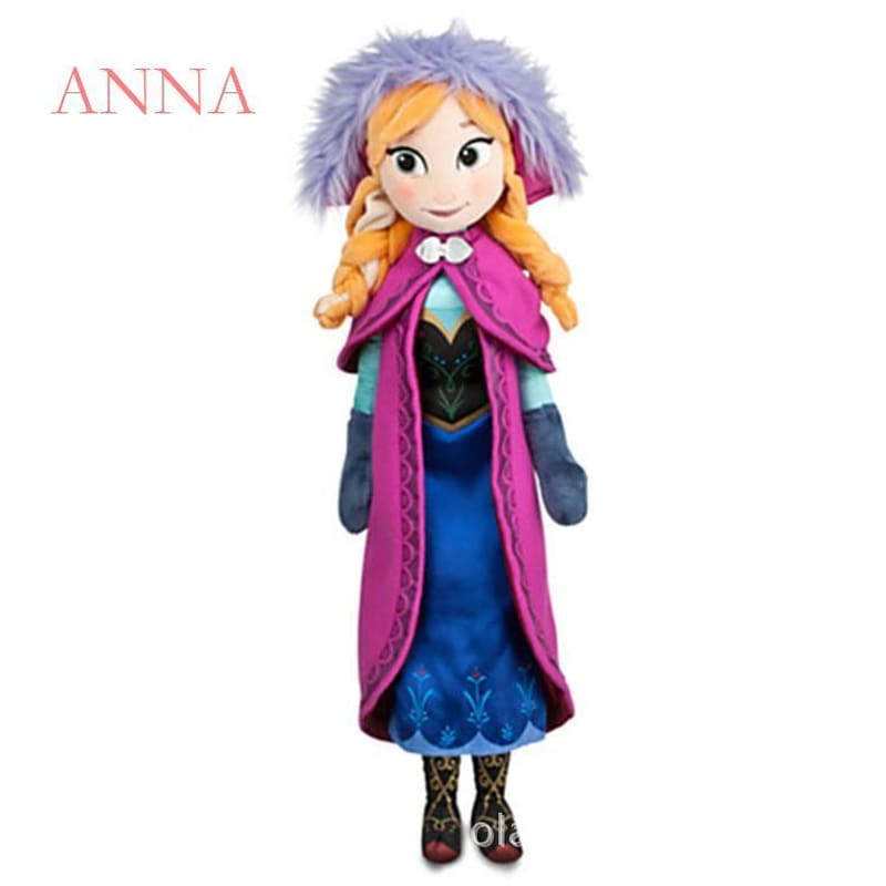 Frozen Elsa and Anna Stuffed Plush Doll Toys