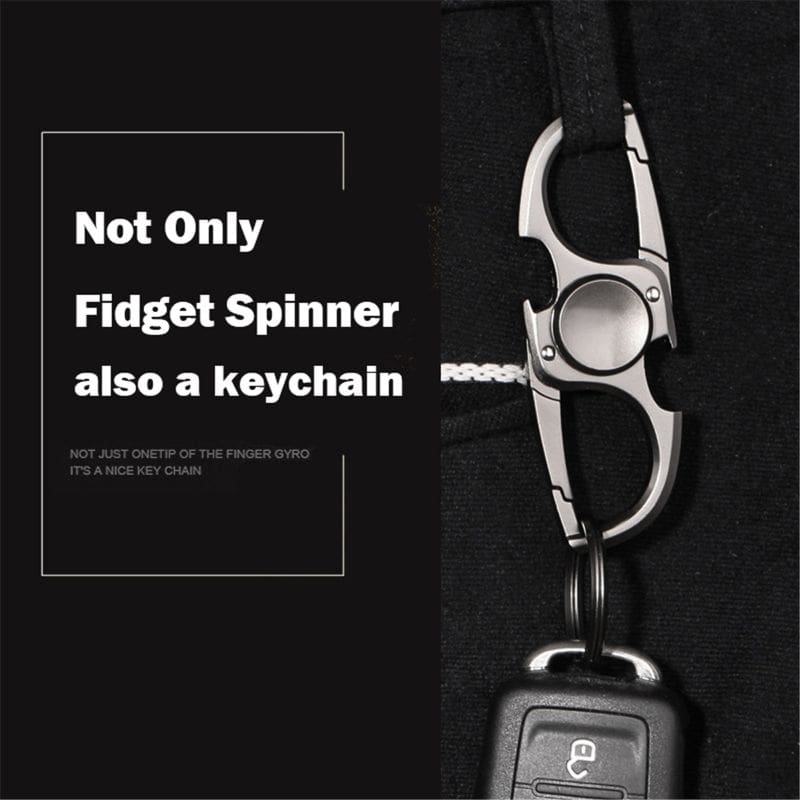 Ketchain and Bottle Opener Fidget Spinner Toy