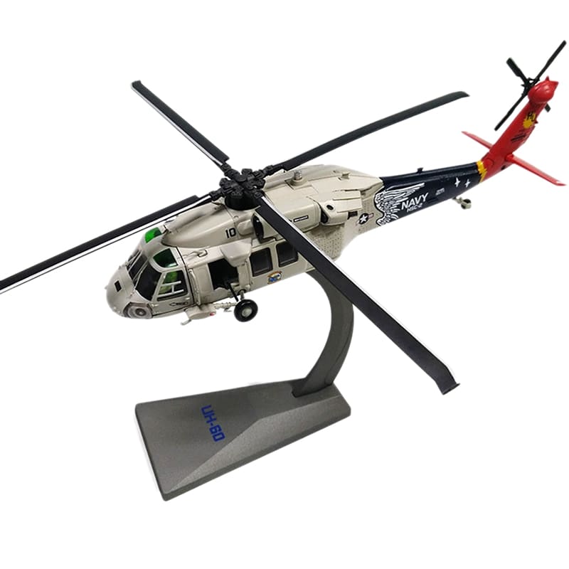 1/72 Scale Alloy UH-60 Black Hawk Helicopter Model Toy