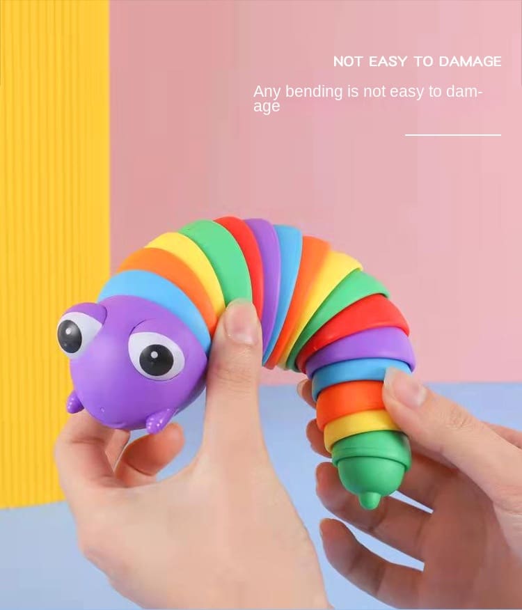 Colorful Transformer Caterpillar Fidget Toys