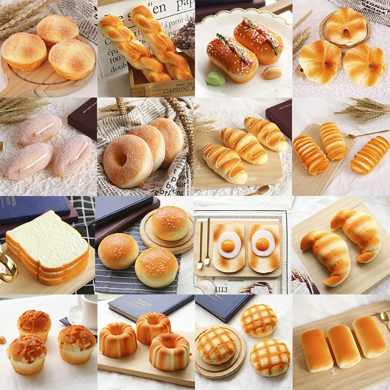 Bakery Food Slow Rising Stress Relief Toys