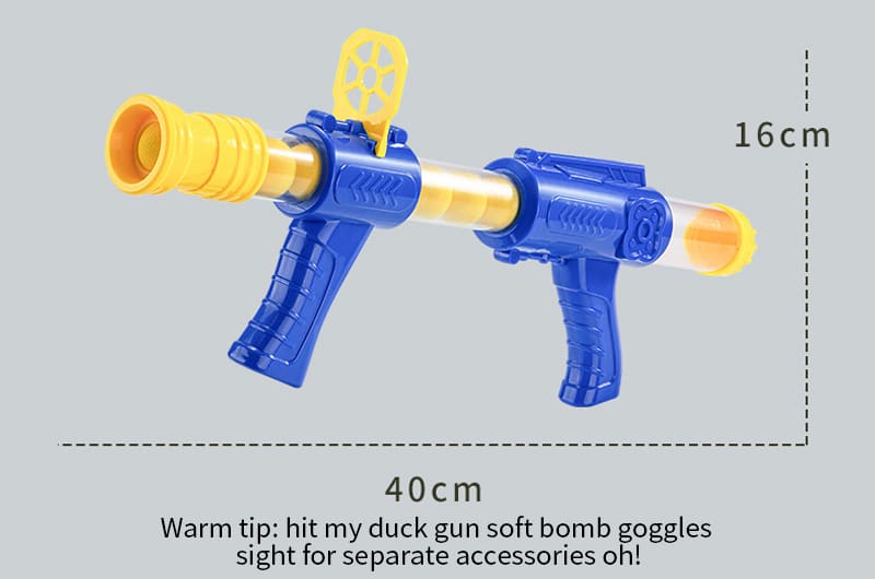 Hungry Shooting Duck Toys 98K Pistol Air-powered Gun Soft Bullet Ball Scoring Battle Games With Light Can Walk Gun Kids Gifts