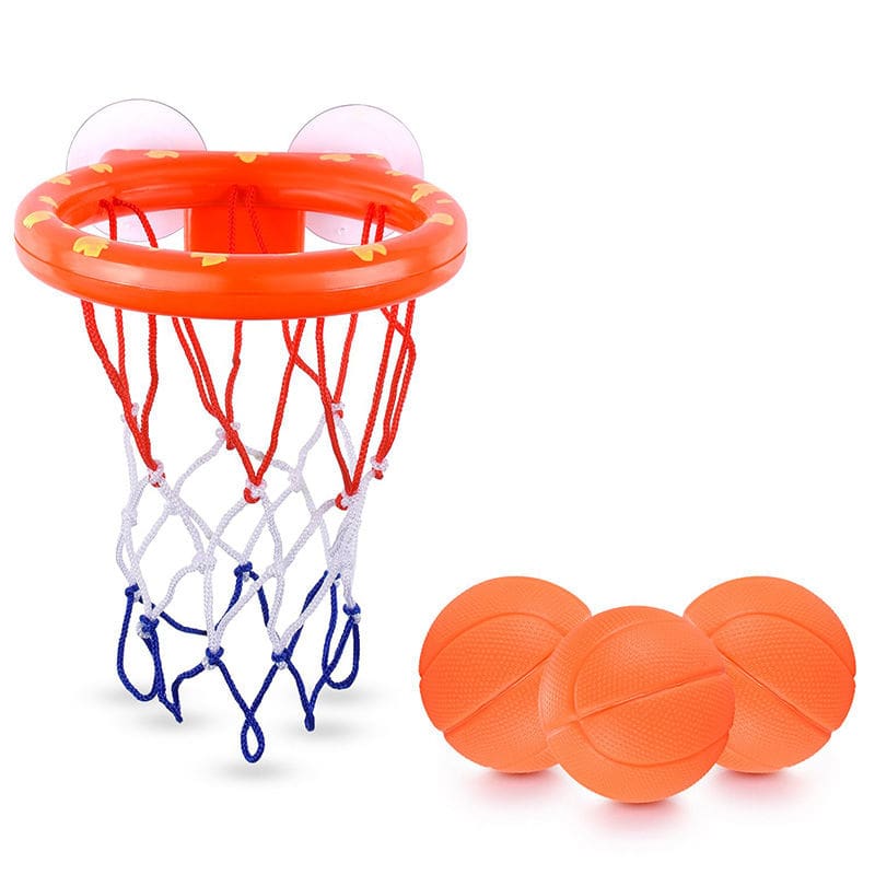 Baby Bath Toy Toddler Boy Water Toys Bathroom Bathtub Shooting Basketball Hoop with 3 Balls Kids Outdoor Play Set Cute Whale