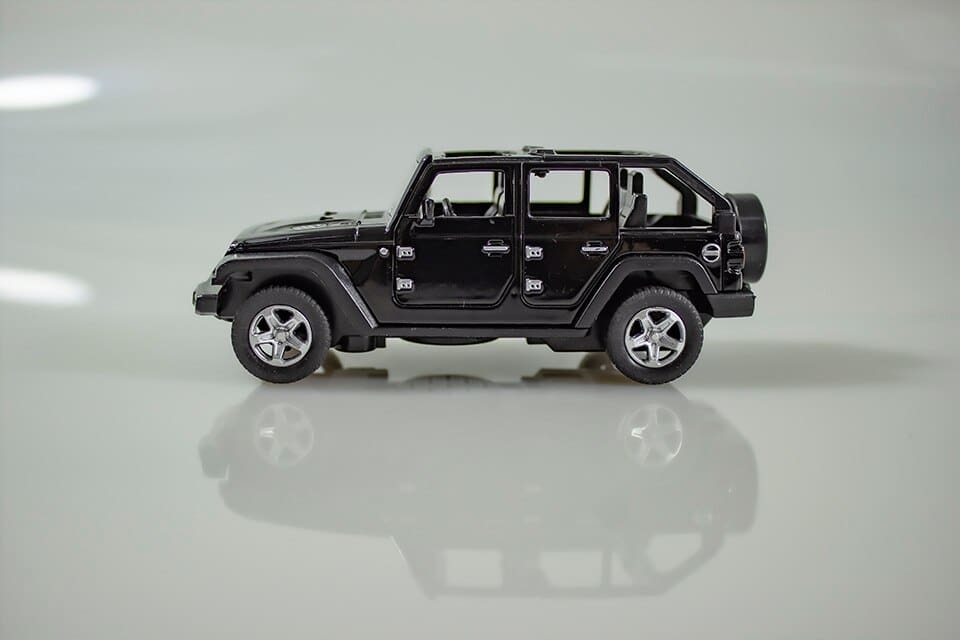 1:36 JEEPS Wrangler Alloy Car Model Simulation Off-road Toy Vehicle Decoration Ornaments Pull Back Toys Car Kids Collect Gifts