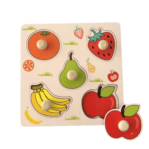 Montessori Fruit Puzzle Toy for Kids