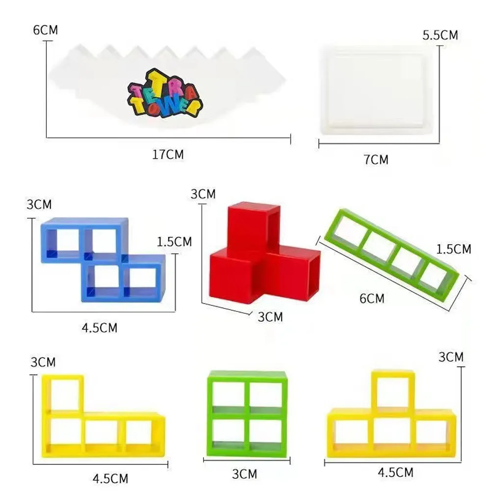 Tetris Stacking Balance Game for Kids and Adult