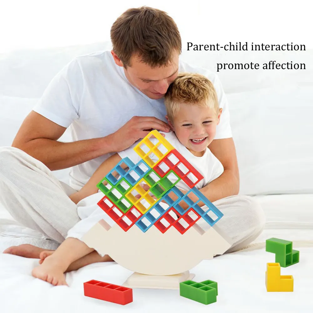 Tetris Stacking Balance Game for Kids and Adult