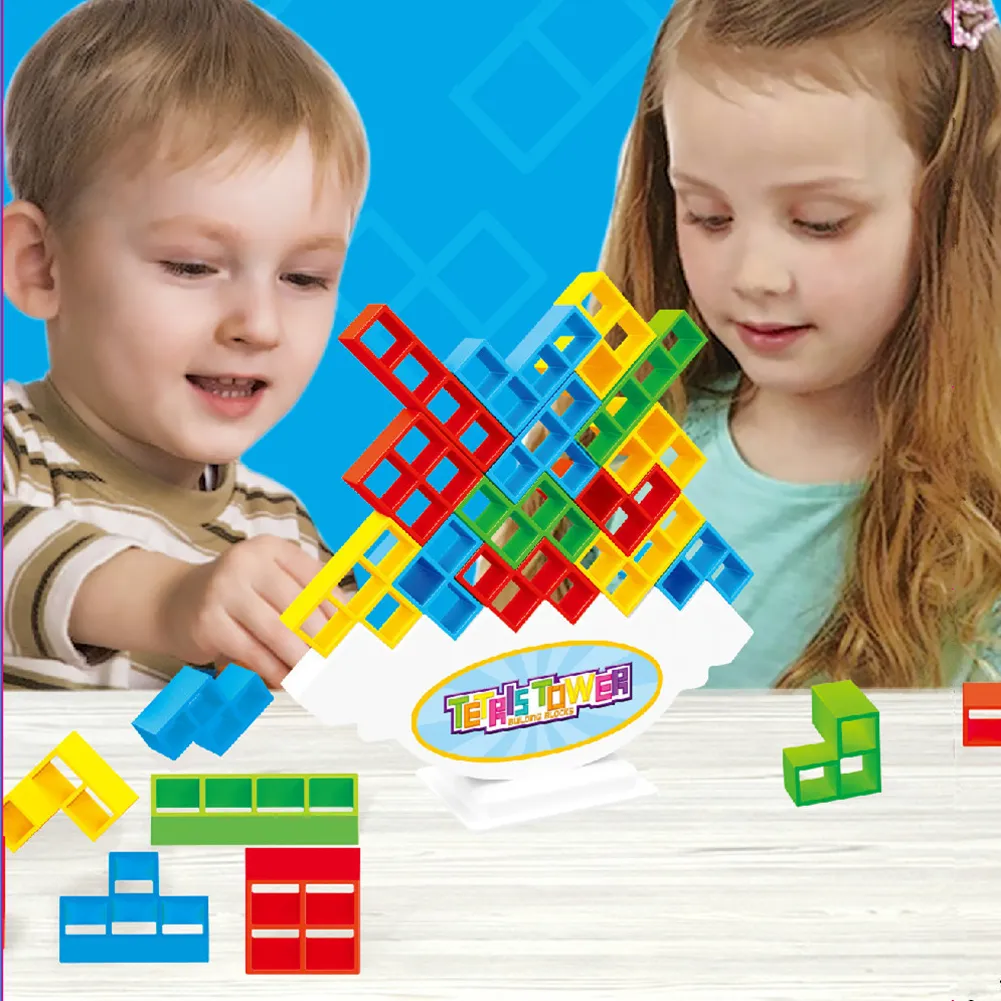 Tetris Stacking Balance Game for Kids and Adult