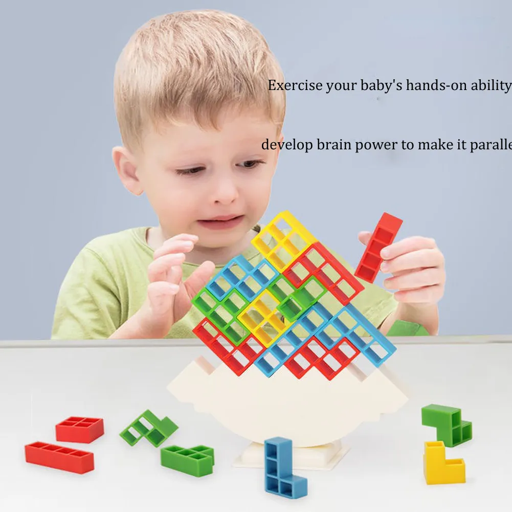 Tetris Stacking Balance Game for Kids and Adult