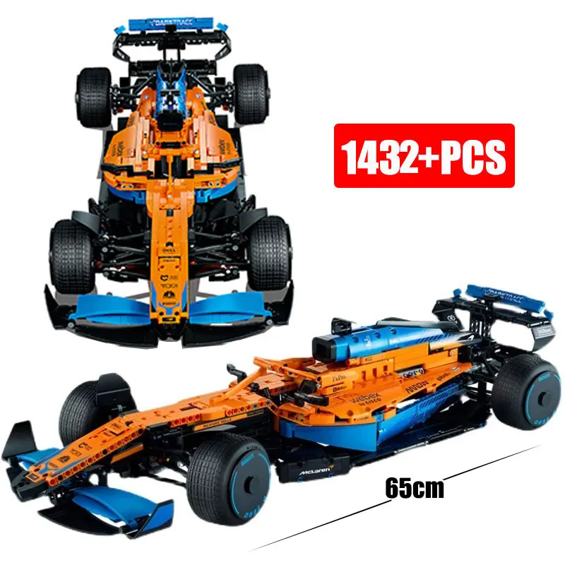 McLaren Formula 1 Car Model Buiding Block Toys Model Building Kits 