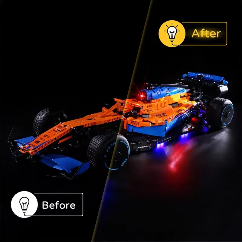 McLaren Formula 1 Car Model Buiding Block Toys