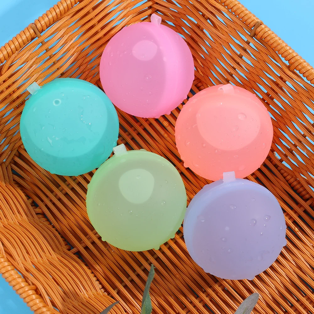 thumbnail interactive-video image 1 of Reusable Magnetic Water Balloons 6pcs Summer Pool Toys Kids 6PCS 1 of 12