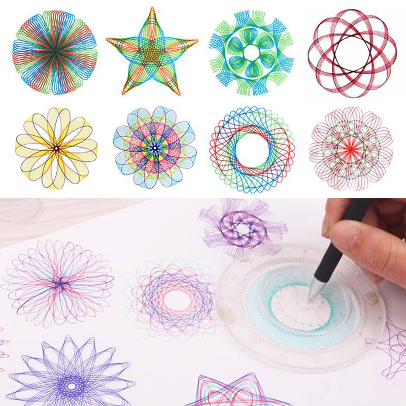 Spirograph Design Arts Craft Kit for Kids Arts & Crafts, DIY toys 