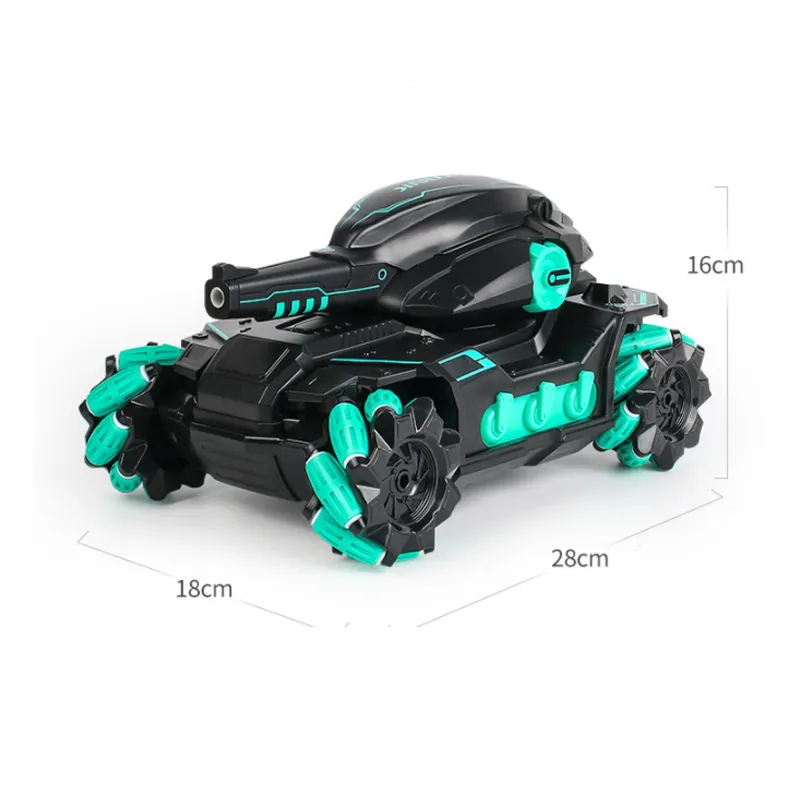 4WD Remote Control Water Bomb Tank Toys