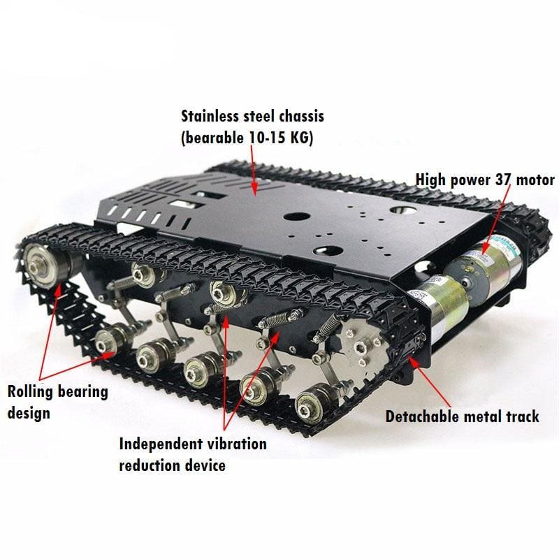 SZDOIT TS900 Metal Tank Chassis