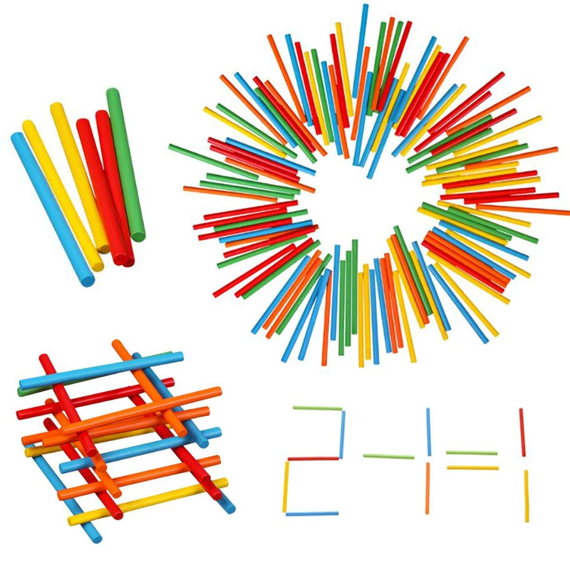 Bamboo Counting Sticks Math Toy Learning & Education Math Toys 