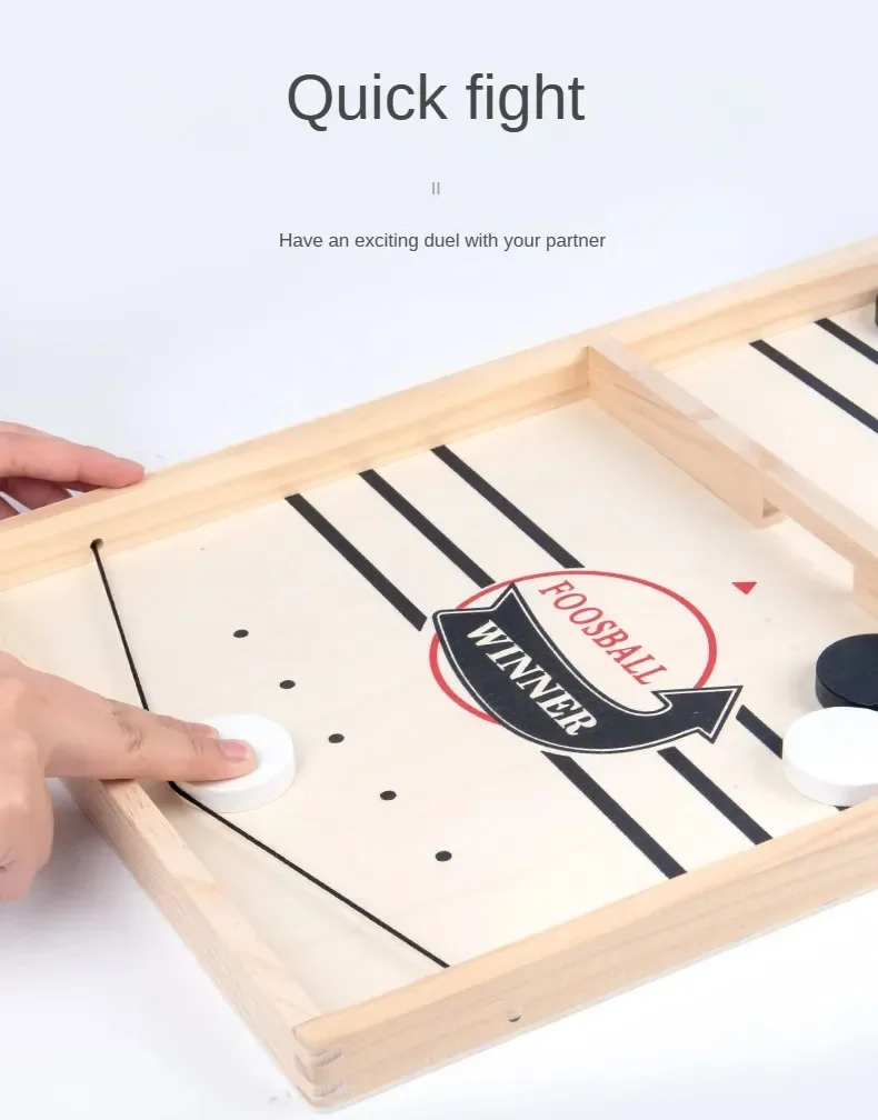 Family Board Games - Fast Sling Puck Game