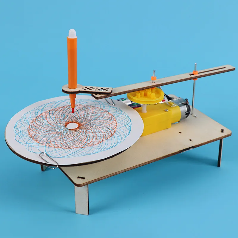 Children’s STEM Toys | DIY Wooden Electric Drawing Robot Kit