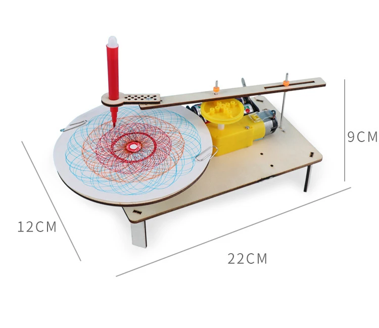 Children’s STEM Toys | DIY Wooden Electric Drawing Robot Kit